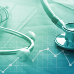 For quality improvement. A photo of a stethoscope.