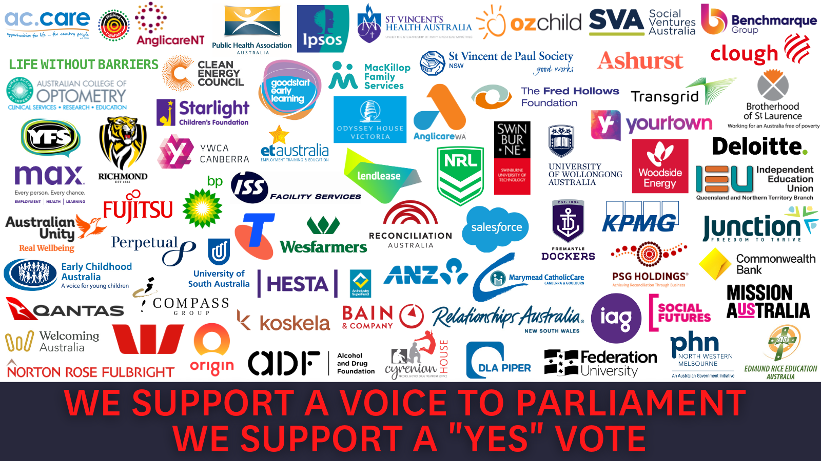 Voice 2 July RAP partner support logos