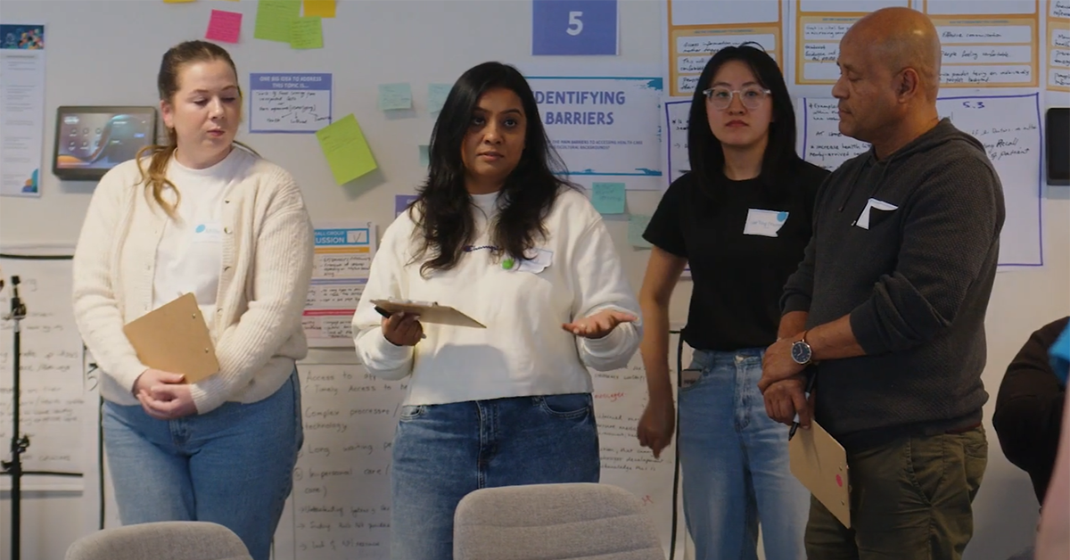 A community panel addresses the question: how can we make it easier for people from multicultural Melbourne to get primary health care?