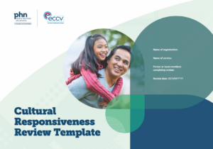 Front cover of the Cultural Responsiveness Review Template.