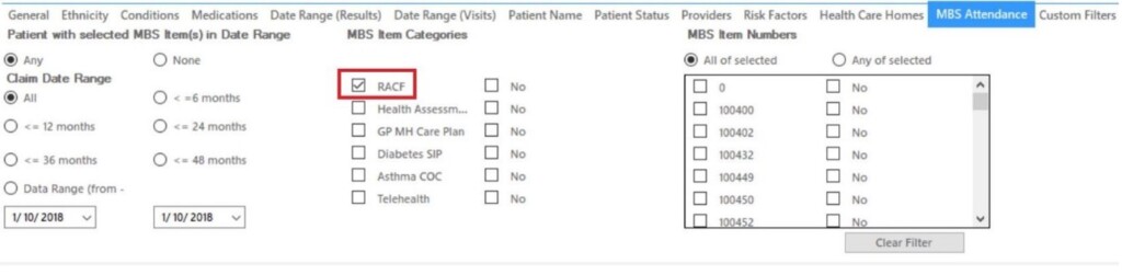 Screenshot of Pen CAT software.