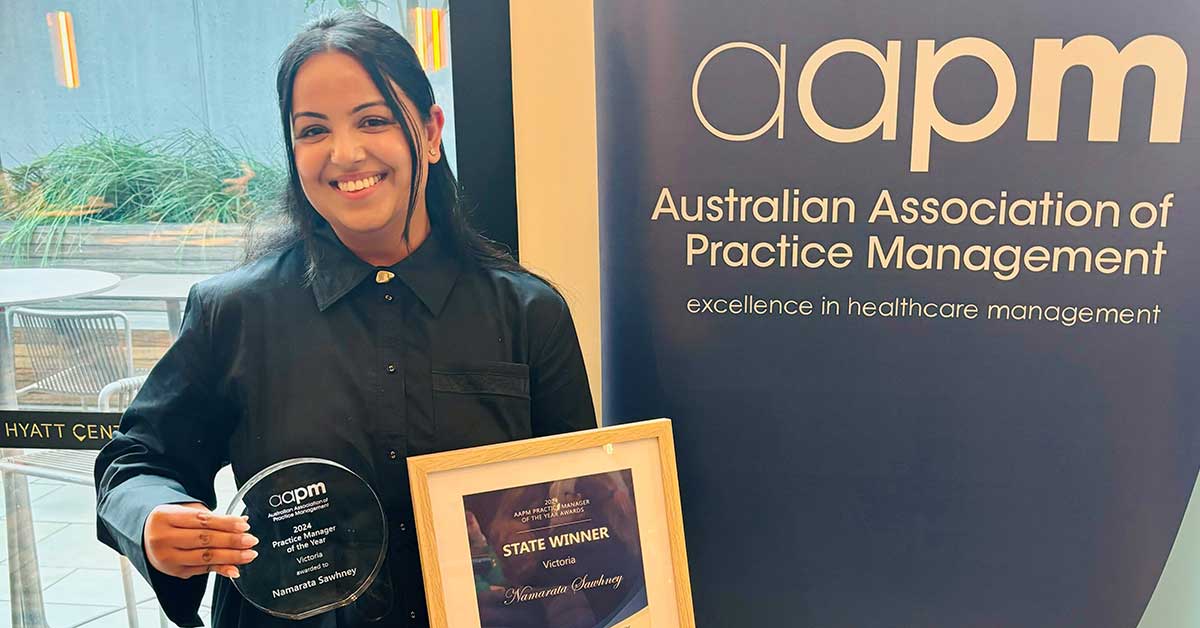 Namarata Sawhney, practice manager at Deer Park Medical Centre